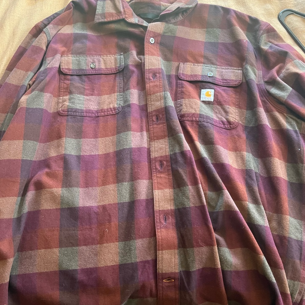 Carhartt Plaid Flannel Shirt